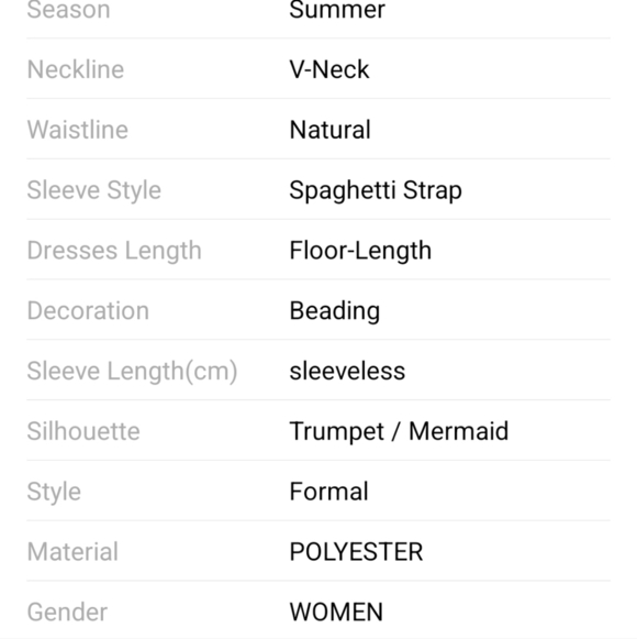 Mint Blue, V Neck,  Sleeveless,  Strapless,  Draped Beads, Sequined Merm… - Picture 10 of 13